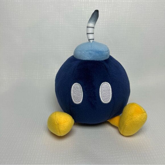 Nintendo Other - Little Buddy Super Mario Bros Bob Omb 6"  Stuffed Animal Plush Doll Toy